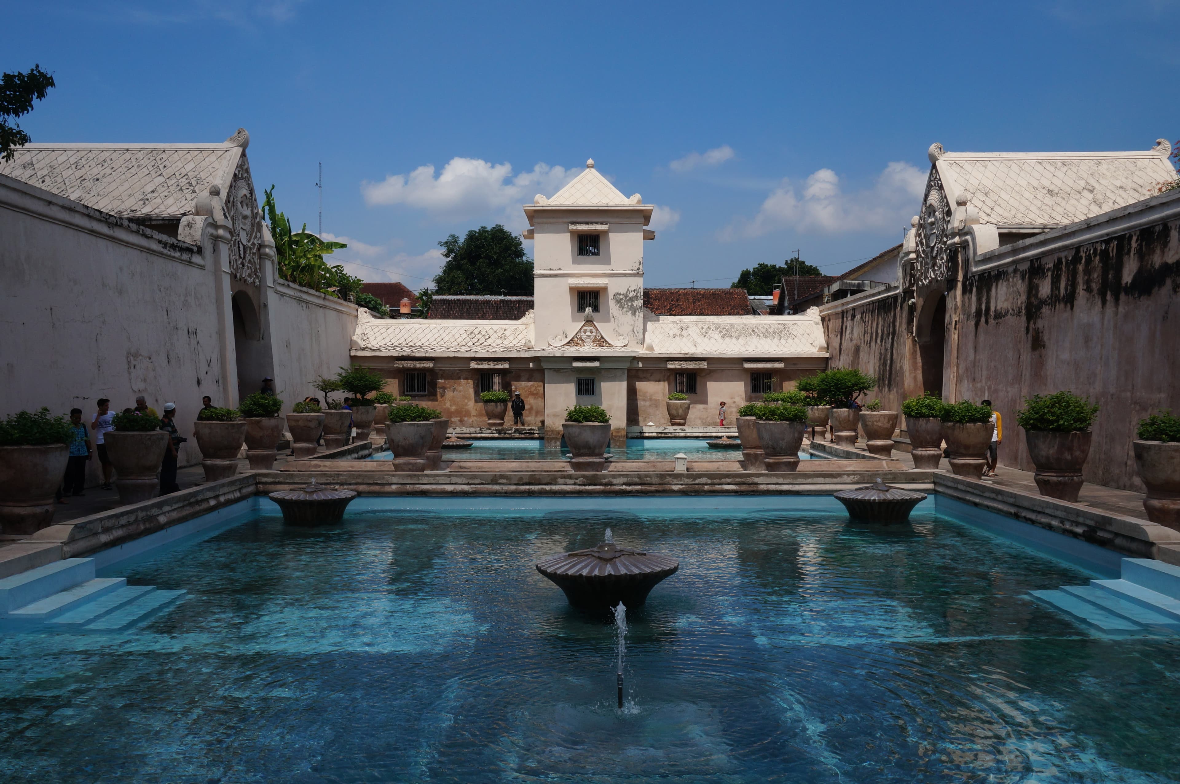 Tugu Yogyakarta aerial view