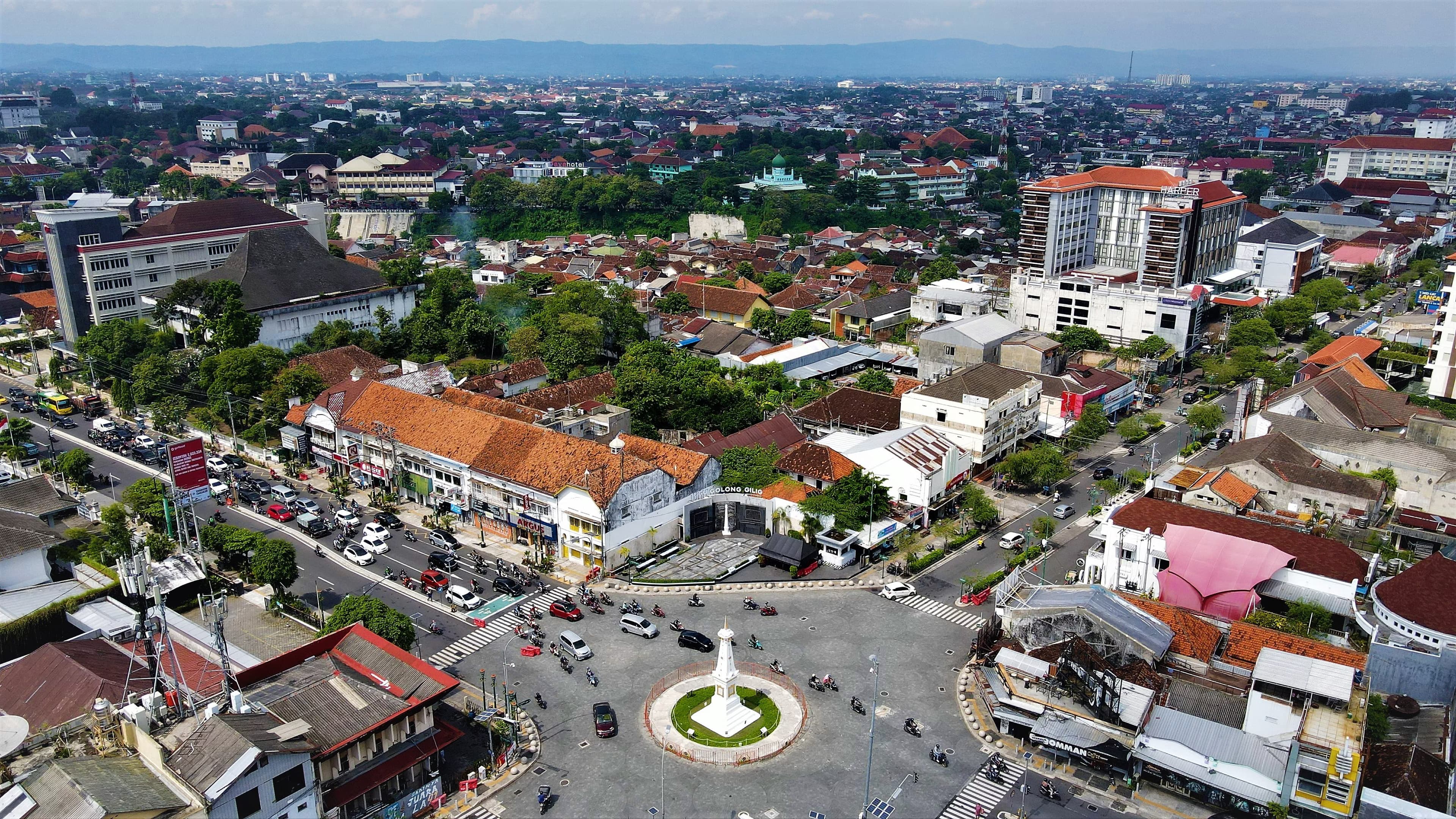 jogja from sky